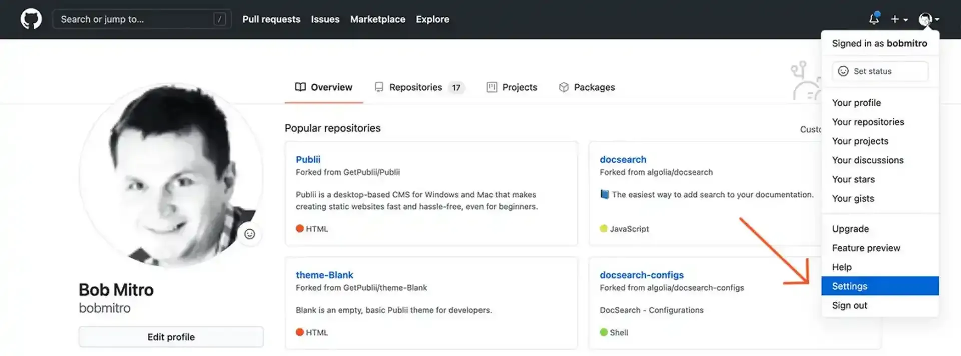 Github用户配置文件设置